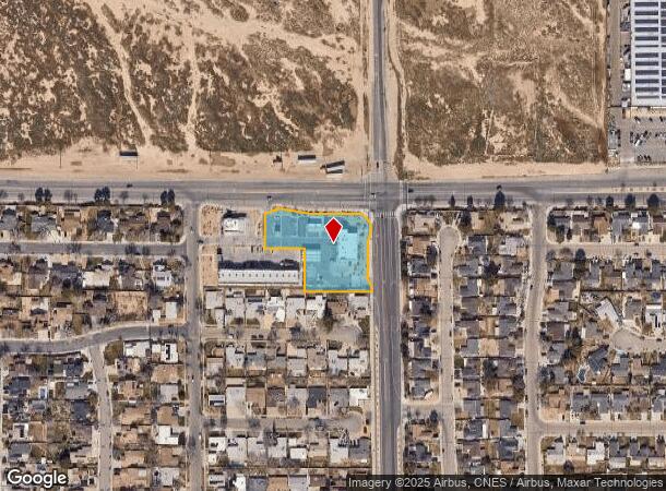  1006 W Avenue H, Lancaster, CA Parcel Map