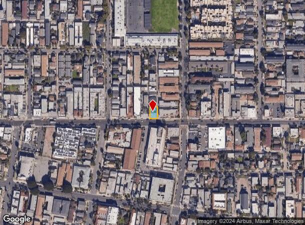  1143 E 4Th St, Long Beach, CA Parcel Map