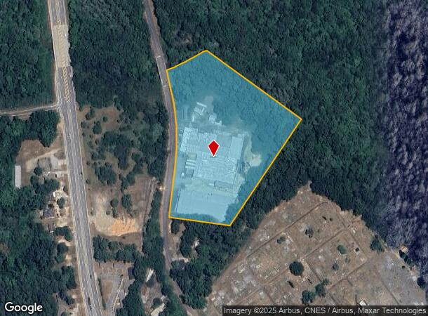  1321 N Franklin St, Dublin, GA Parcel Map