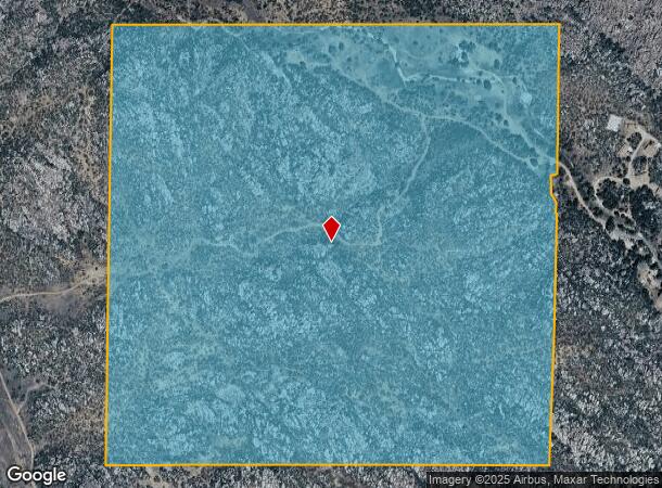 16988 W Shrine Dr, Yarnell, AZ Parcel Map