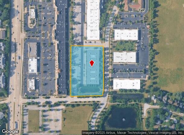 1255 Bond St, Naperville, IL Parcel Map
