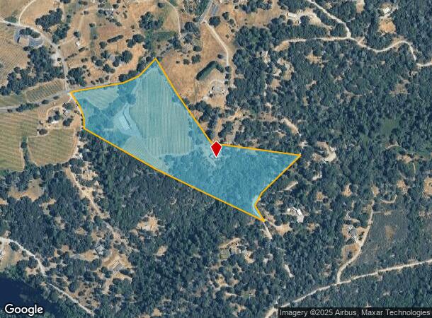  6460 Slug Gulch Rd, Somerset, CA Parcel Map