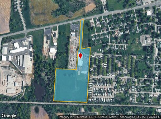 355 W Broad St, Pataskala, OH Parcel Map