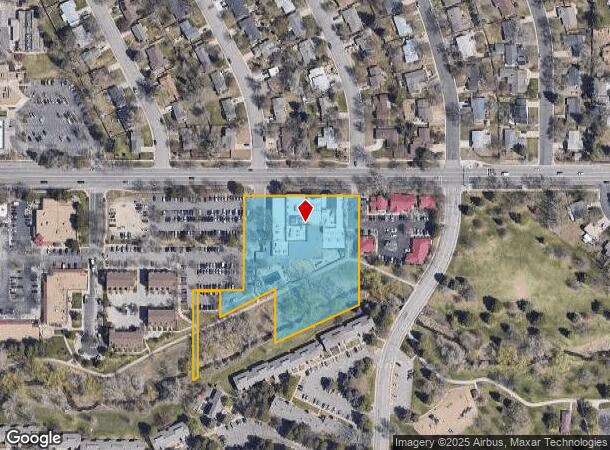 1307 E Prospect Rd, Fort Collins, CO Parcel Map