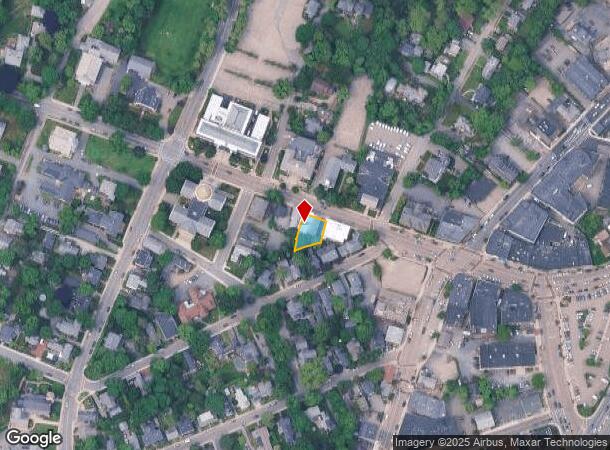  624 High St, Dedham, MA Parcel Map
