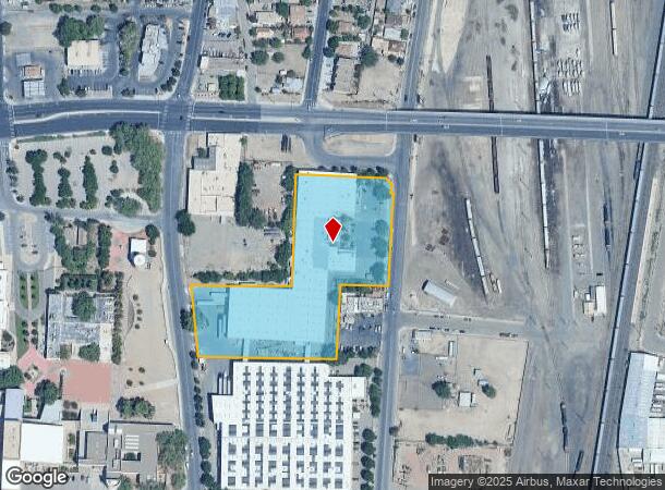 1701 2Nd St Sw, Albuquerque, NM Parcel Map