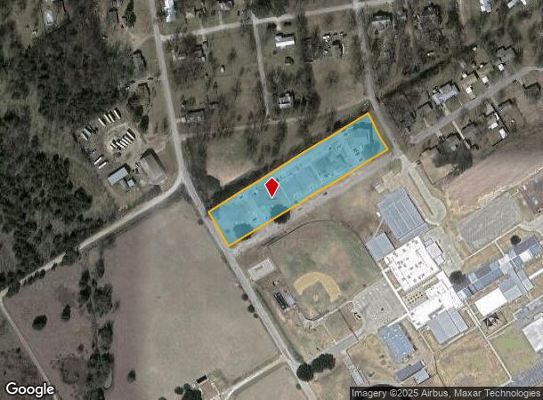  200 Daniel Dr, Kerens, TX Parcel Map