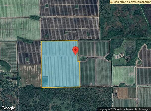  6157 Sw Pringle Ln, Immokalee, FL Parcel Map