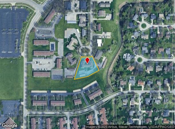 1800 Middlesbrough Ct, Maumee, OH Parcel Map