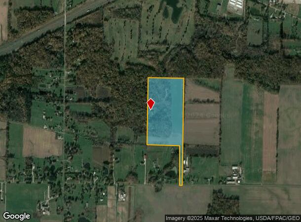  5871 Seville Rd, Seville, OH Parcel Map