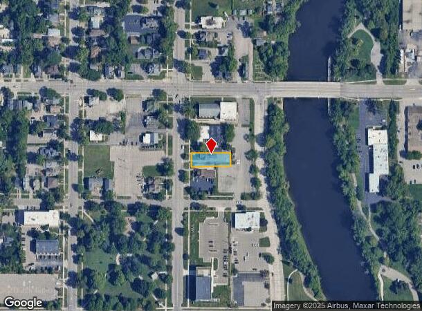  814 N Washington Ave, Lansing, MI Parcel Map