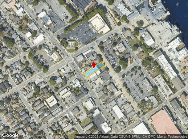  842 Lighthouse Ave, Monterey, CA Parcel Map