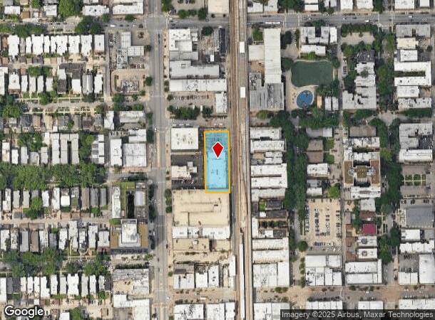 1125 W Winona St, Chicago, IL Parcel Map