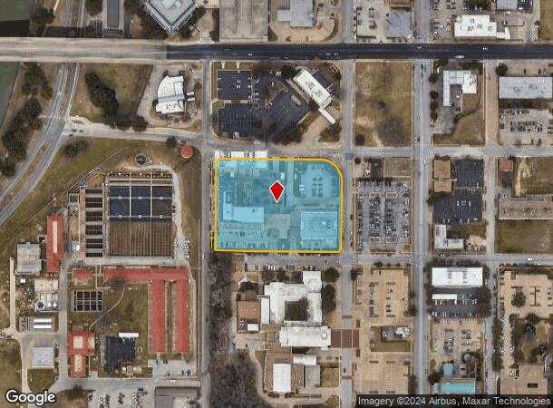  1600 Texas St, Fort Worth, TX Parcel Map