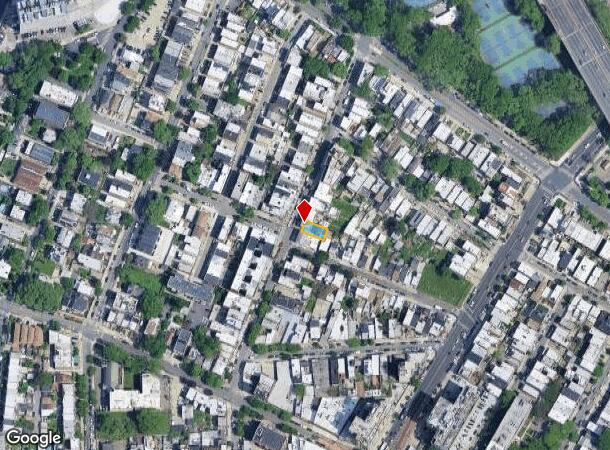  2549 18Th St, Astoria, NY Parcel Map