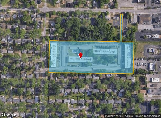 3050 Maple Grove Rd, Muskegon, MI Parcel Map