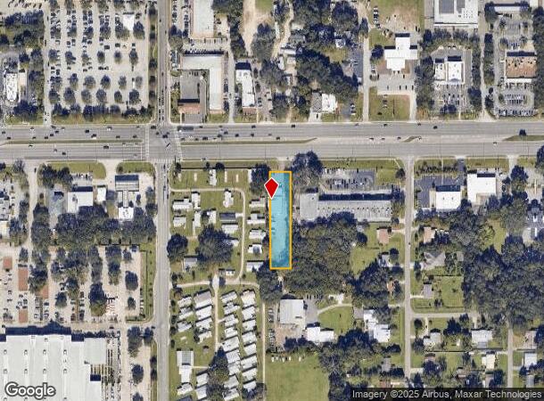 1611 E Brandon Blvd, Valrico, FL Parcel Map