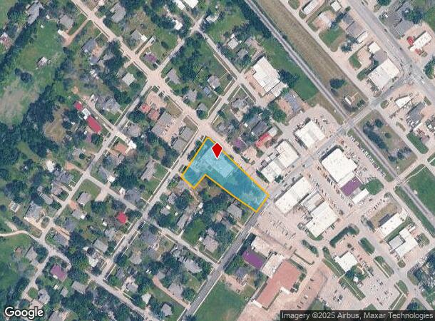 113 W Trinity St, Forney, TX Parcel Map