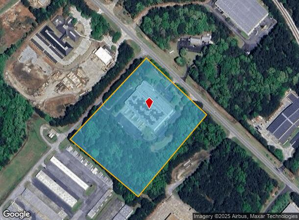  452 Dividend Dr, Peachtree City, GA Parcel Map