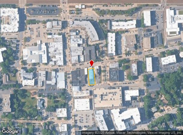 1003 Curtiss St, Downers Grove, IL Parcel Map