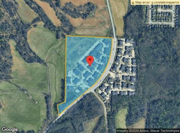  2323 N Houston Levee Rd, Cordova, TN Parcel Map