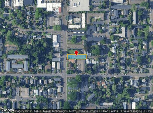  3808 Se Cesar E Chavez Blvd, Portland, OR Parcel Map