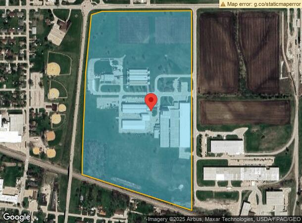  505 N Harvey Rd, Mount Pleasant, IA Parcel Map