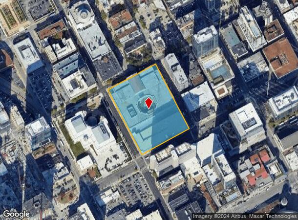  615 Church St, Nashville, TN Parcel Map