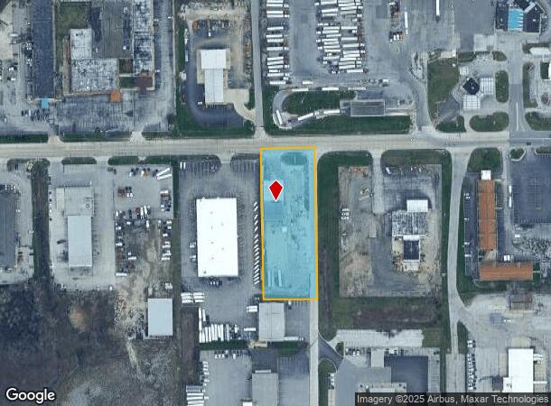  3401 W Coliseum Blvd, Fort Wayne, IN Parcel Map