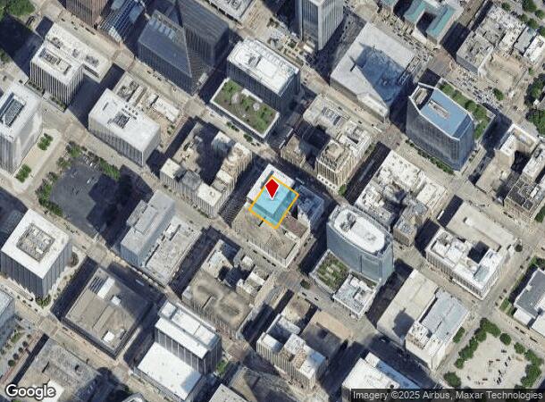  801 Travis St, Houston, TX Parcel Map