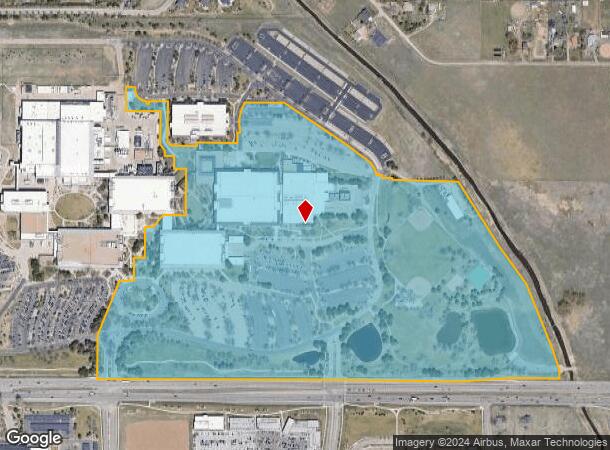  3404 E Harmony Rd, Fort Collins, CO Parcel Map