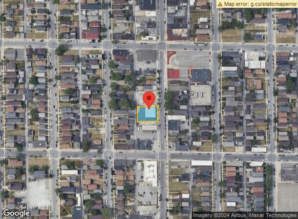  3924 Main St, East Chicago, IN Parcel Map