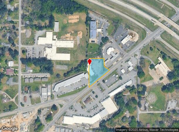  3710 Camden Rd, Pine Bluff, AR Parcel Map