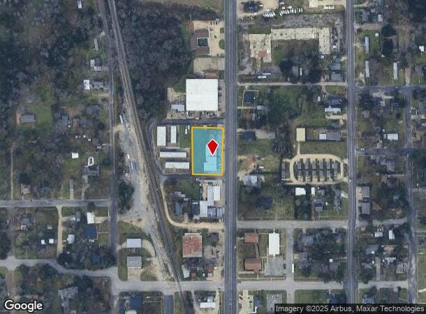 1107 N Washington Ave, Livingston, TX Parcel Map