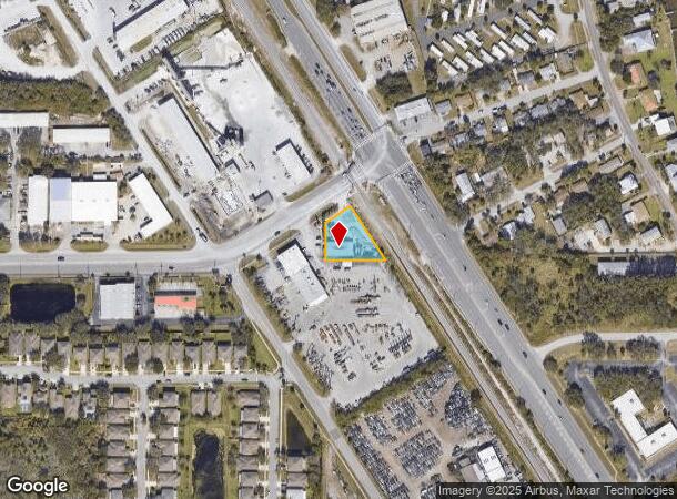  1195 Lake Washington Rd, Melbourne, FL Parcel Map
