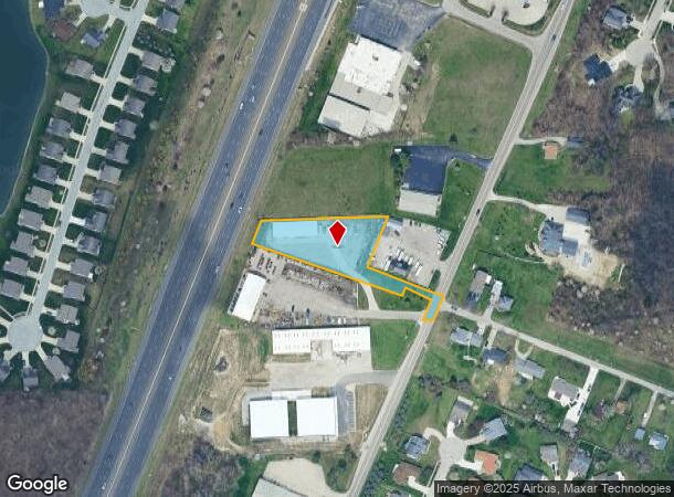  8033 N Clinton St, Fort Wayne, IN Parcel Map