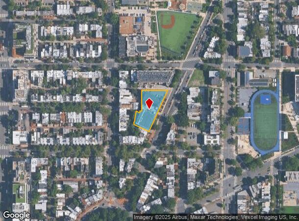  1630 Vermont Ave Nw, Washington, DC Parcel Map