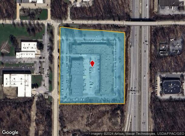  6650 W Snowville Rd, Brecksville, OH Parcel Map