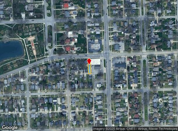  1718 Lake Ave, Fort Wayne, IN Parcel Map
