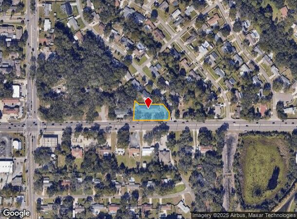  406 W Bloomingdale Ave, Brandon, FL Parcel Map