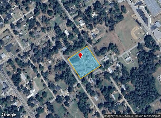  329 Marcus St, Timpson, TX Parcel Map