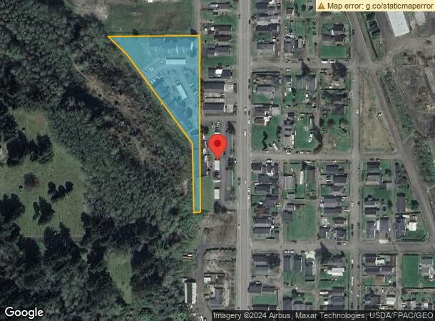  1001 Lincoln St, Hoquiam, WA Parcel Map