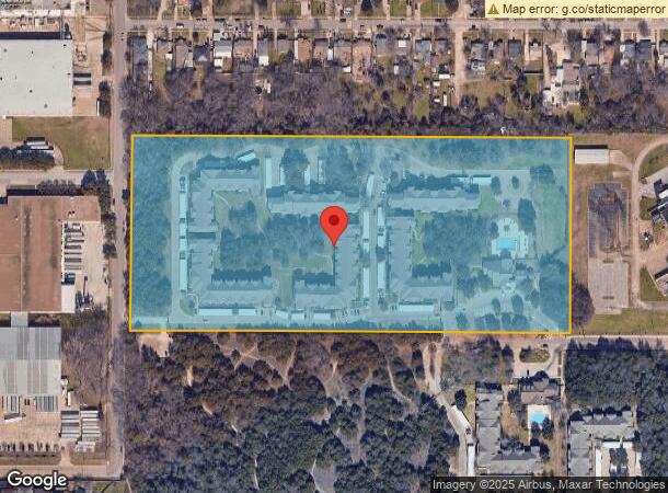  2515 S Hampton Rd, Dallas, TX Parcel Map