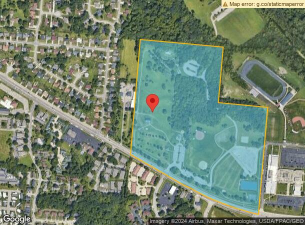  691 E Dayton Yellow Springs Rd, Fairborn, OH Parcel Map