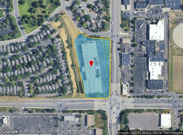 8281 S University Blvd, Littleton, CO Parcel Map