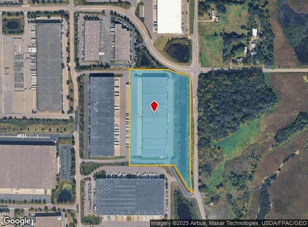 13225 Brockton Ln, Rogers, MN Parcel Map