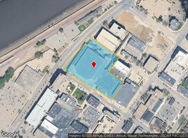 1 Civic Center Plz, Mankato, MN Parcel Map