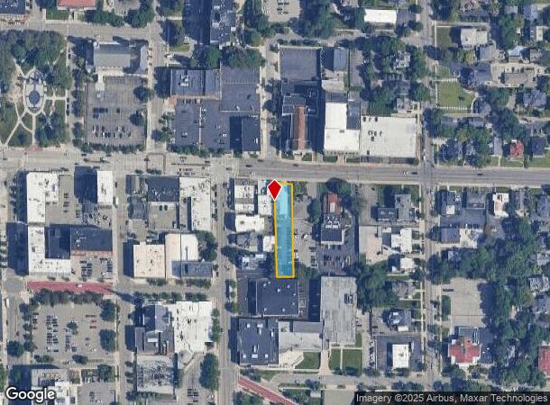  214 Fulton St E, Grand Rapids, MI Parcel Map