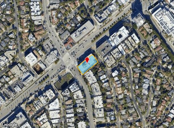  10390 Santa Monica Blvd, Los Angeles, CA Parcel Map