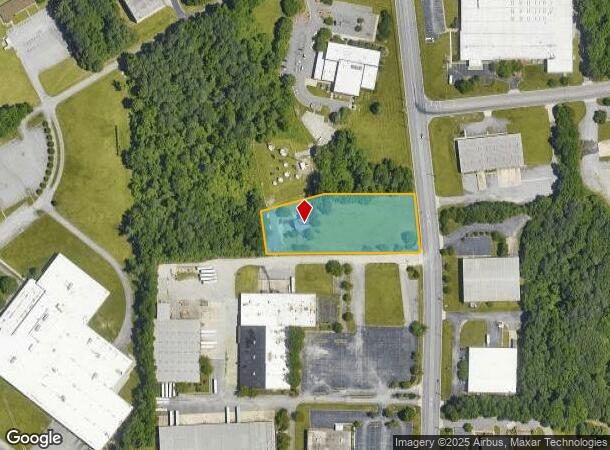  2058 Brentwood St, High Point, NC Parcel Map